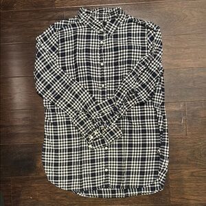 Jcrew Classic fit flannel button down size 8